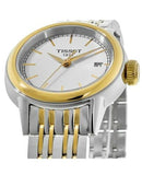 Buy Shop Tissot Carson Steel Lady White Dial Quartz Watch For Women - T085.210.22.011.00 USA Online
