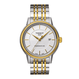 Buy Shop Tissot Carson Steel Lady White Dial Quartz Watch For Women - T085.210.22.011.00 USA Online