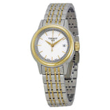 Buy Shop Tissot Carson Steel Lady White Dial Quartz Watch For Women - T085.210.22.011.00 USA Online