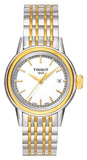 Buy Shop Tissot Carson Steel Lady White Dial Quartz Watch For Women - T085.210.22.011.00 USA Online