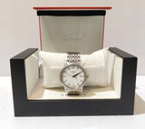 Buy Shop Tissot Carson Steel White Dial Silver Steel Strap Watch For Men - T085.410.11.011.00 USA Online