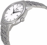 Buy Shop Tissot Carson Steel White Dial Silver Steel Strap Watch For Men - T085.410.11.011.00 USA Online