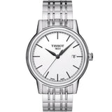 Buy Shop Tissot Carson Steel White Dial Silver Steel Strap Watch For Men - T085.410.11.011.00 USA Online