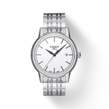 Buy Shop Tissot Carson Steel White Dial Silver Steel Strap Watch For Men - T085.410.11.011.00 USA Online