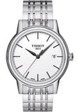 Buy Shop Tissot Carson Steel White Dial Silver Steel Strap Watch For Men - T085.410.11.011.00 USA Online