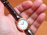 Buy Shop Tissot Carson White Dial Brown Leather Strap Watch For Women - T085.210.36.012.00 USA Online