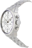 Buy Shop Tissot Chemin des Tourelles Automatic Chronograph White Dial Silver Steel Strap Watch for Men - T099.427.11.038.00 USA Online