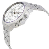 Buy Shop Tissot Chemin des Tourelles Automatic Chronograph White Dial Silver Steel Strap Watch for Men - T099.427.11.038.00 USA Online