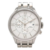 Buy Shop Tissot Chemin des Tourelles Automatic Chronograph White Dial Silver Steel Strap Watch for Men - T099.427.11.038.00 USA Online