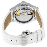 Buy Shop Tissot Chemin Des Tourelles Powermatic 80 Lady White Dial White Leather Strap Watch For Women - T099.207.16.116.00 USA Online