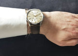 Buy Shop Tissot Chemin des Tourelles Automatic Powermatic 80 Ivory Dial Green Leather Strap Watch for Men - T139.407.16.261.00 USA Online