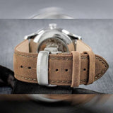 Buy Shop Tissot Chemin des Tourelles Automatic Powermatic 80 Ivory Dial Green Leather Strap Watch for Men - T139.407.16.261.00 USA Online