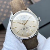 Buy Shop Tissot Chemin des Tourelles Automatic Powermatic 80 Ivory Dial Green Leather Strap Watch for Men - T139.407.16.261.00 USA Online