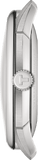 Buy Shop Tissot Chemin des Tourelles Automatic Powermatic 80 Ivory Dial Green Leather Strap Watch for Men - T139.407.16.261.00 USA Online