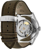 Buy Shop Tissot Chemin des Tourelles Automatic Powermatic 80 Ivory Dial Green Leather Strap Watch for Men - T139.407.16.261.00 USA Online