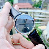 Buy Shop Tissot Chemin Des Tourelles Powermatic 80 Black Dial Black Leather Strap Watch For Men - T099.407.16.447.00 USA Online