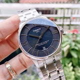 Buy Shop Tissot Chemin Des Tourelles Powermatic 80 Black Dial Silver Steel Strap Watch For Men - T099.407.11.058.00 USA Online