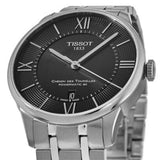 Buy Shop Tissot Chemin Des Tourelles Powermatic 80 Black Dial Silver Steel Strap Watch For Men - T099.407.11.058.00 USA Online