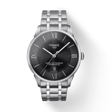 Buy Shop Tissot Chemin Des Tourelles Powermatic 80 Black Dial Silver Steel Strap Watch For Men - T099.407.11.058.00 USA Online