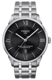 Buy Shop Tissot Chemin Des Tourelles Powermatic 80 Black Dial Silver Steel Strap Watch For Men - T099.407.11.058.00 USA Online