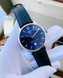 Buy Shop Tissot Chemin Des Tourelles Powermatic 80 Blue Dial Blue Leather Strap Watch for Men - T099.407.16.047.00 USA Online