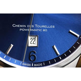Buy Shop Tissot Chemin Des Tourelles Powermatic 80 Blue Dial Blue Leather Strap Watch for Men - T099.407.16.047.00 USA Online