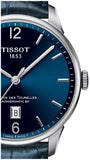 Buy Shop Tissot Chemin Des Tourelles Powermatic 80 Blue Dial Blue Leather Strap Watch for Men - T099.407.16.047.00 USA Online