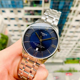 Buy Shop Tissot Chemin Des Tourelles Powermatic 80 Blue Dial Silver Steel Strap Watch for Men - T099.407.11.048.00 USA Online