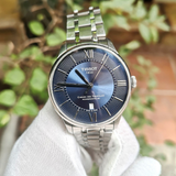 Buy Shop Tissot Chemin Des Tourelles Powermatic 80 Blue Dial Silver Steel Strap Watch for Men - T099.407.11.048.00 USA Online