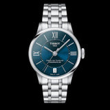 Buy Shop Tissot Chemin Des Tourelles Powermatic 80 Blue Dial Silver Steel Strap Watch for Men - T099.407.11.048.00 USA Online