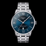 Buy Shop Tissot Chemin Des Tourelles Powermatic 80 Blue Dial Silver Steel Strap Watch for Men - T099.407.11.048.00 USA Online