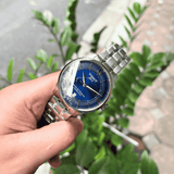 Buy Shop Tissot Chemin Des Tourelles Powermatic 80 Blue Dial Silver Steel Strap Watch for Men - T139.407.11.048.00 USA Online