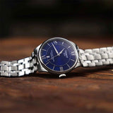 Buy Shop Tissot Chemin Des Tourelles Powermatic 80 Blue Dial Silver Steel Strap Watch for Men - T139.407.11.048.00 USA Online