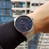 Buy Shop Tissot Chemin Des Tourelles Powermatic 80 Blue Dial Silver Steel Strap Watch for Men - T139.407.11.048.00 USA Online