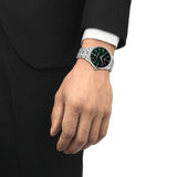 Buy Shop Tissot Chemin Des Tourelles Powermatic 80 Blue Dial Silver Steel Strap Watch for Men - T139.407.11.048.00 USA Online
