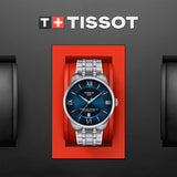 Buy Shop Tissot Chemin Des Tourelles Powermatic 80 Blue Dial Silver Steel Strap Watch for Men - T139.407.11.048.00 USA Online