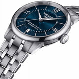 Buy Shop Tissot Chemin Des Tourelles Powermatic 80 Blue Dial Silver Steel Strap Watch for Men - T139.407.11.048.00 USA Online
