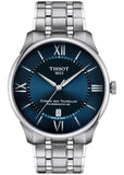 Buy Shop Tissot Chemin Des Tourelles Powermatic 80 Blue Dial Silver Steel Strap Watch for Men - T139.407.11.048.00 USA Online