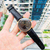 Buy Shop Tissot Chemin des Tourelles Powermatic 80 Brown Dial Brown Leather Strap Watch for Men - T099.407.36.448.00 USA Online