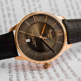 Buy Shop Tissot Chemin des Tourelles Powermatic 80 Brown Dial Brown Leather Strap Watch for Men - T099.407.36.448.00 USA Online