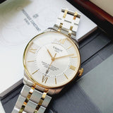 Buy Shop Tissot Chemin Des Tourelles Powermatic 80 Cosc Silver Dial Two Tone Steel Strap Watch For Men - T099.408.22.038.00 USA Online