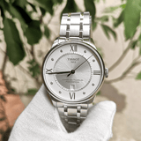 Buy Shop Tissot Chemin Des Tourelles Powermatic 80 Diamonds Silver Dial Silver Steel Strap Watch for Men - T099.407.11.033.00 USA Online