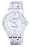 Buy Shop Tissot Chemin Des Tourelles Powermatic 80 Diamonds Silver Dial Silver Steel Strap Watch for Men - T099.407.11.033.00 USA Online