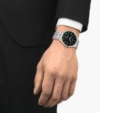 Buy Shop Tissot Chemin des Tourelles Powermatic 80 Green Dial Silver Steel Strap Watch for Men - T139.407.11.091.00 USA Online