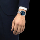 Buy Shop Tissot Chemin des Tourelles Powermatic 80 Green Dial Silver Steel Strap Watch for Men - T139.407.11.091.00 USA Online