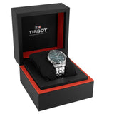 Buy Shop Tissot Chemin des Tourelles Powermatic 80 Green Dial Silver Steel Strap Watch for Men - T139.407.11.091.00 USA Online