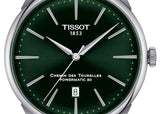 Buy Shop Tissot Chemin des Tourelles Powermatic 80 Green Dial Silver Steel Strap Watch for Men - T139.407.11.091.00 USA Online