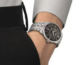 Buy Shop Tissot Chemin Des Tourelles Powermatic 80 Grey Dial Silver Steel Strap Watch for Men - T139.407.11.068.00 USA Online