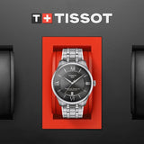 Buy Shop Tissot Chemin Des Tourelles Powermatic 80 Grey Dial Silver Steel Strap Watch for Men - T139.407.11.068.00 USA Online