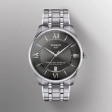 Buy Shop Tissot Chemin Des Tourelles Powermatic 80 Grey Dial Silver Steel Strap Watch for Men - T139.407.11.068.00 USA Online